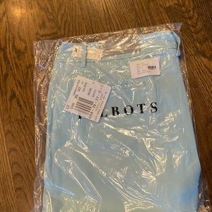 Aqua colored Talbots shorts, brand new still in bag with tag, size 16